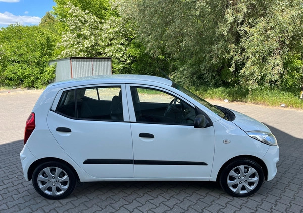 Hyundai i10 cena 14800 przebieg: 148000, rok produkcji 2012 z Płock małe 232